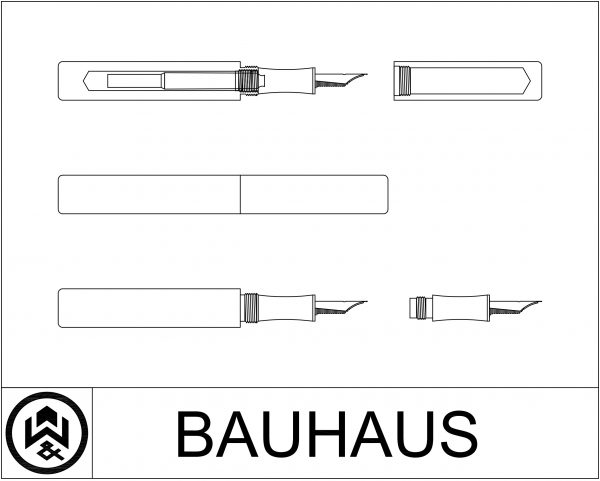 wet and wise cad design drawing bauhaus