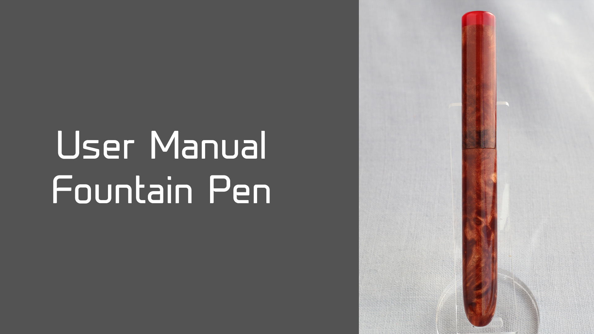 Read more about the article User Manual – Wet & Wise Fountain Pen